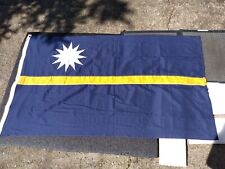 1950's Vintage Nauru Flag 3'x5' Cotton picture