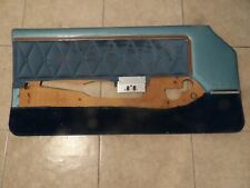 1968-1971 LINCOLN MARK III DRIVER SIDE INTERIOR BLUE FRONT DOOR PANEL NICE picture
