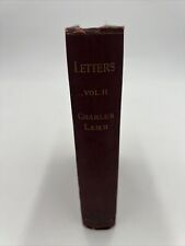 Antique 1904 Letters of Charles Lamb Vol. II picture