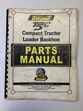 Terramite T5C Compact Tractor Loader Backhoe Parts Manual. Copyright 1998 picture