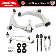 8 Pcs For 2009-2015 Honda Pilot Front Lower Control Arms Stabilizer Links picture