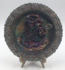 Fenton Carnival Glass 1972 Mothers Day Has Sticker Signed Shelly Fenton picture