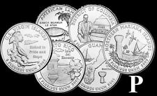 2009 P WASHINGTON D.C.AND U.S. TERRITORIES QUARTER 6 Coin SET UNCIRCULATED Mint picture