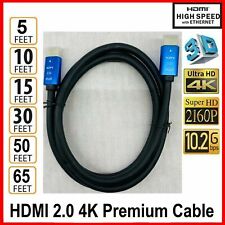 HDMI CABLE ULTRA 2.0a 4K 2160P 3FT 6FT 10FT 12FT 15FT 25FT 30FT 50FT 65FT LOT picture