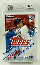 2021 Topps Update Series Hanger Box Factory Sealed 67 Cards Per Box Brand New picture
