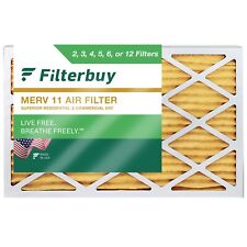Filterbuy 12x24x1 Pleated Air Filters, Replacement for HVAC AC Furnace (MERV 11) picture