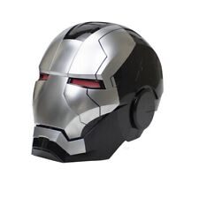 1/1 AUTOKING Marvel Avengers War Machine Black Iron Man Voice-Activated Helmet picture