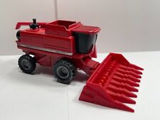 1/64 Scale ERTL - Case IH 2388 Axial-Flow Combine With 8 Row Corn Head picture