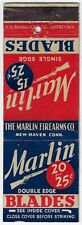 Marlin Single Edge Blades FS Empty Matchbook Cover picture