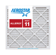 Aerostar 20x20x1 MERV 11 Furnace Air Filter, 6 Pack picture
