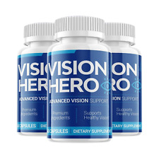3-Pack Vision Hero Pills- Vision Hero For Eye and Vision Health - 180 Capsules picture