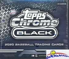 2020 Topps Chrome BLACK Factory Sealed HOBBY Box-ENCASED CHROME AUTO+REFRACTOR picture