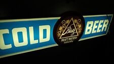 Vintage Blatz Cold Beer Lighted Sign Over 36