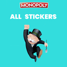 Monopoly GoStickers Set22-26 All Stickers Fast Delivery Cheap picture