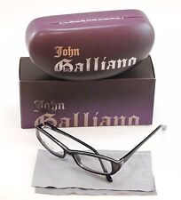 Authentic John Galliano Eyeglasses Frame JG5004 005 Plastic Black White Italy picture