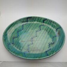 Earthworks Barbados Pottery Oval Serving Dish picture
