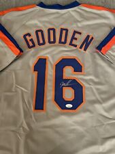 Dwight Doc Gooden Signed Auto CUSTOM MLB Jersey NY New York Mets JSA COA 🔥 picture