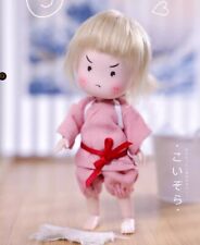 1/12 BJD Doll Ball Joint Girl Resin Cartoon Toy Face Makeup Wig Full Set Outfits picture