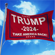 Take America Again Trump 2024 President Flag Donald MAGA Republican 3'x5' picture
