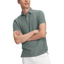 Tommy Hilfiger Men's Short Sleeve Polo Shirt Custom Fit Ivy Thyme Green  XXL picture