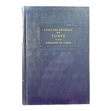 University Casebook Series/Cases & Material On Torts/Shulman & James picture