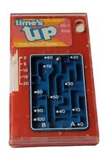 Vintage TOMY Time's Up Pocket Game 1975 Hand Held Skill Maze Timer Game picture