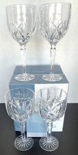 Waterford Marquis Brookside Water Wine Goblet Glass 150226 New in BOX Set of 4 picture