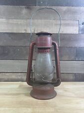 Antique Red Junior Dietz Railroad Lantern picture