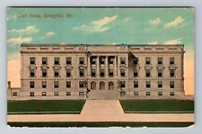 Springfield MO-Missouri, Court House, Antique, Vintage Souvenir Postcard picture