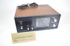 Sansui TU-666 AM/FM Solid State Stereo Tuner Vintage Tested W/Wood Case picture