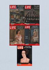Life Magazine Lot of 5 Full Month October 1956 1, 8, 15, 22, 29 Civil Rights Era picture