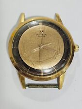 Vintage Universal Geneve Watch Cal 332 Manual Men Gold Dial Caseback 4085156 picture