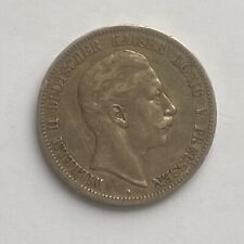 1907-A GERMANY (PRUSSIA) SILVER 5 MARK picture