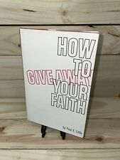Vintage 1969 HC/DJ How to Give Away Your Faith Paul E. Little picture