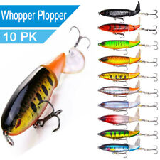 10ps Fishing Lures bait Whopper Plopper Topwater Floating Rotating Tail for Bass picture