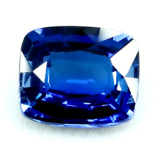 AAA 8.5 CT+ Natural Blue Namibia Jeremejevite Cushion Certified Loose Gemstone picture