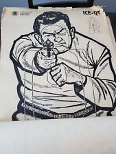 Vintage US Immigration and customs shooting targets picture