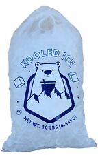 8 lb / 10 lb / 20 lb Ice Bags with Drawstring picture