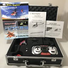 Nine Eagles Solo Pro V 260A Helicopter w/ Transmitter Aluminum Case+Accessories picture