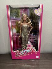 Barbie The Movie: Barbie Doll in Gold Disco Jumpsuit HPJ99 picture