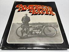 American Racer 1900-1940 SIGNED by Stephen Wright hardcover RARE Motorcycles picture