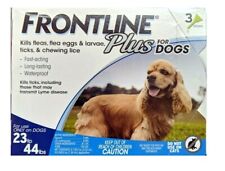 Frontline Plus Flea and Tick Treatment For Dogs 23-44 lbs 3 Doses picture