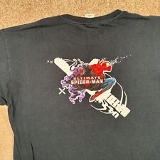 Vintage 2005 Ultimate Spiderman Video Game Activision Designs Shirt RARE XL picture