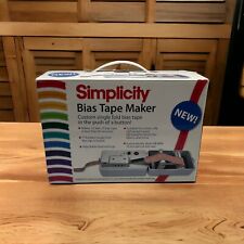 Simplicity Bias Tape Maker Machine Model 881925 Discontinued NEW picture