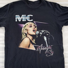 Miley Cyrus Midnight Sky Black Unisex T-shirt Full Size S to 5XL CS404 picture