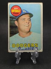 1969 Topps - #400 Don Drysdale Baseball Card Los Angeles Dodgers picture