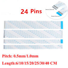 10PCS FPC FFC Ribbon Flexible Flat Cable 24 Pins 24P Pitch 0.5MM 1.0MM A-Type picture