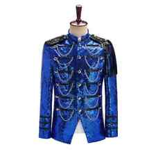   Men's tassel sequin jacket, rock dance stage performance costumes picture