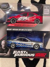 JADA TOYS 1:32 Fast and Furious Legacy Series Lancer Evolution IX & Skyline GT-R picture