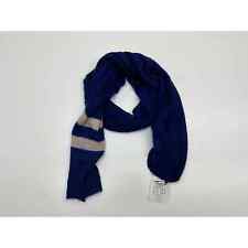 TRICOT POP SCARF UNISEX KORA INDIGO BLUE NAVY AND PINK ONE SIZE NWT #147A picture